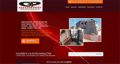 Desktop Screenshot of giornopropiedades.com